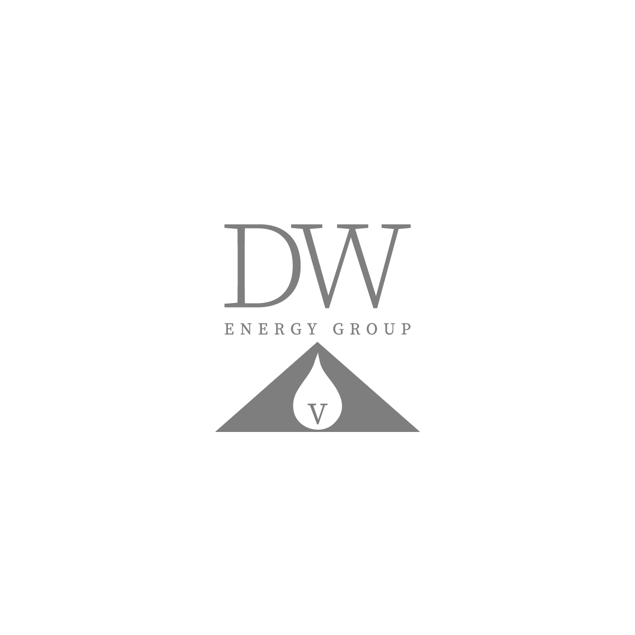 DW Energy Group logo with stylized text and emblem.